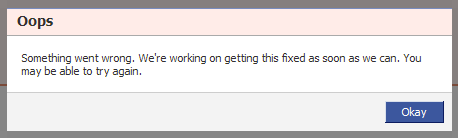 facebook_error facebook error