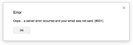 gmail_error gmail error