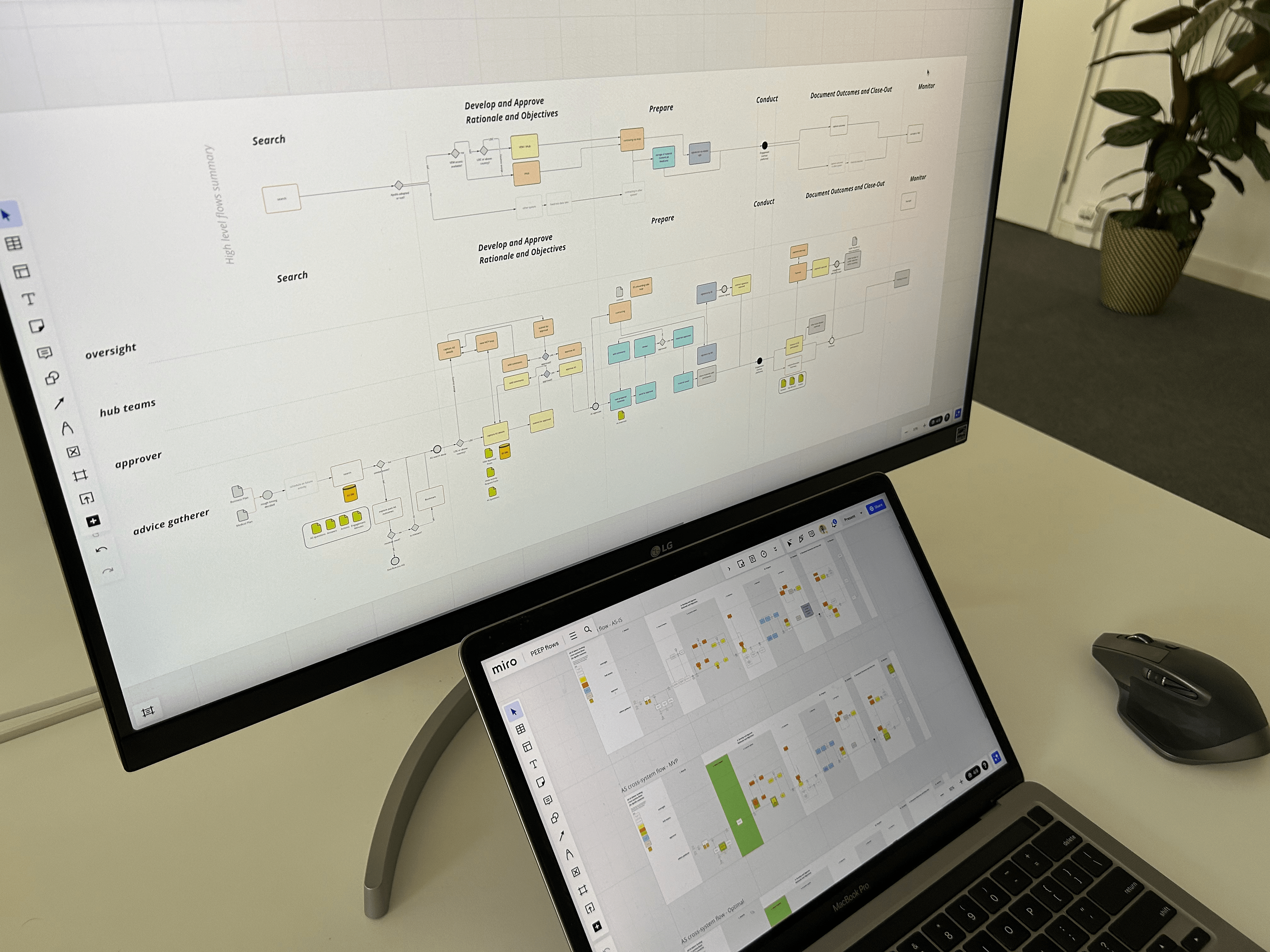 process flows