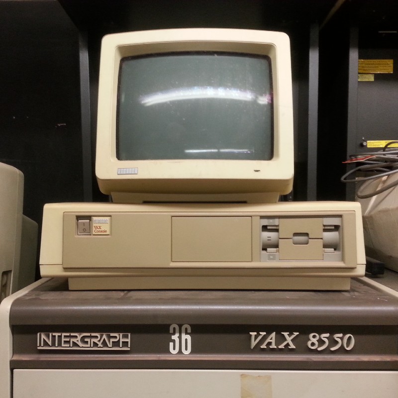 VAX console