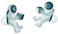 astronauts-exchanging-files