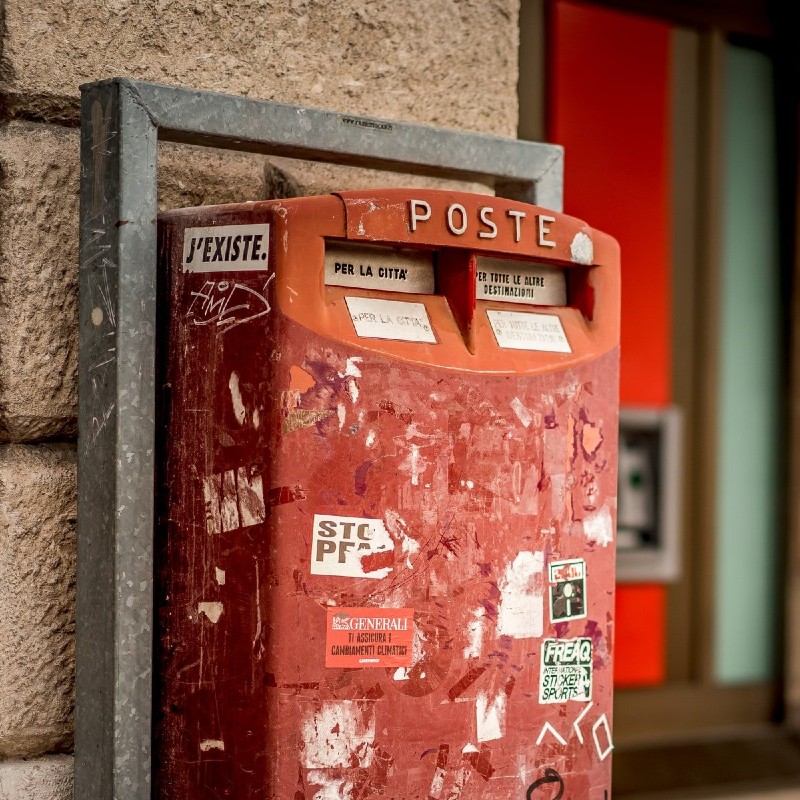 Italian post box