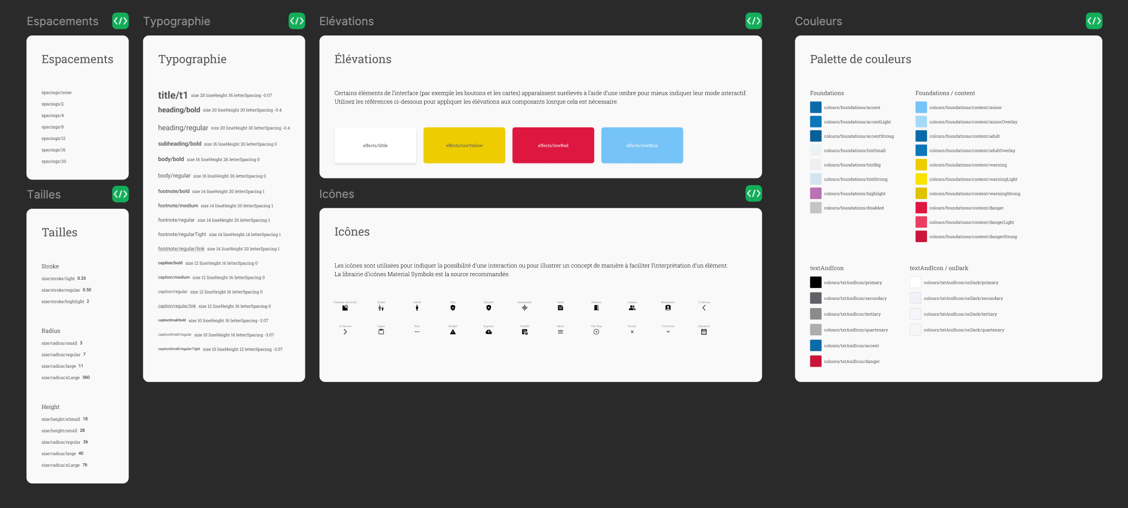 OCSIN design system