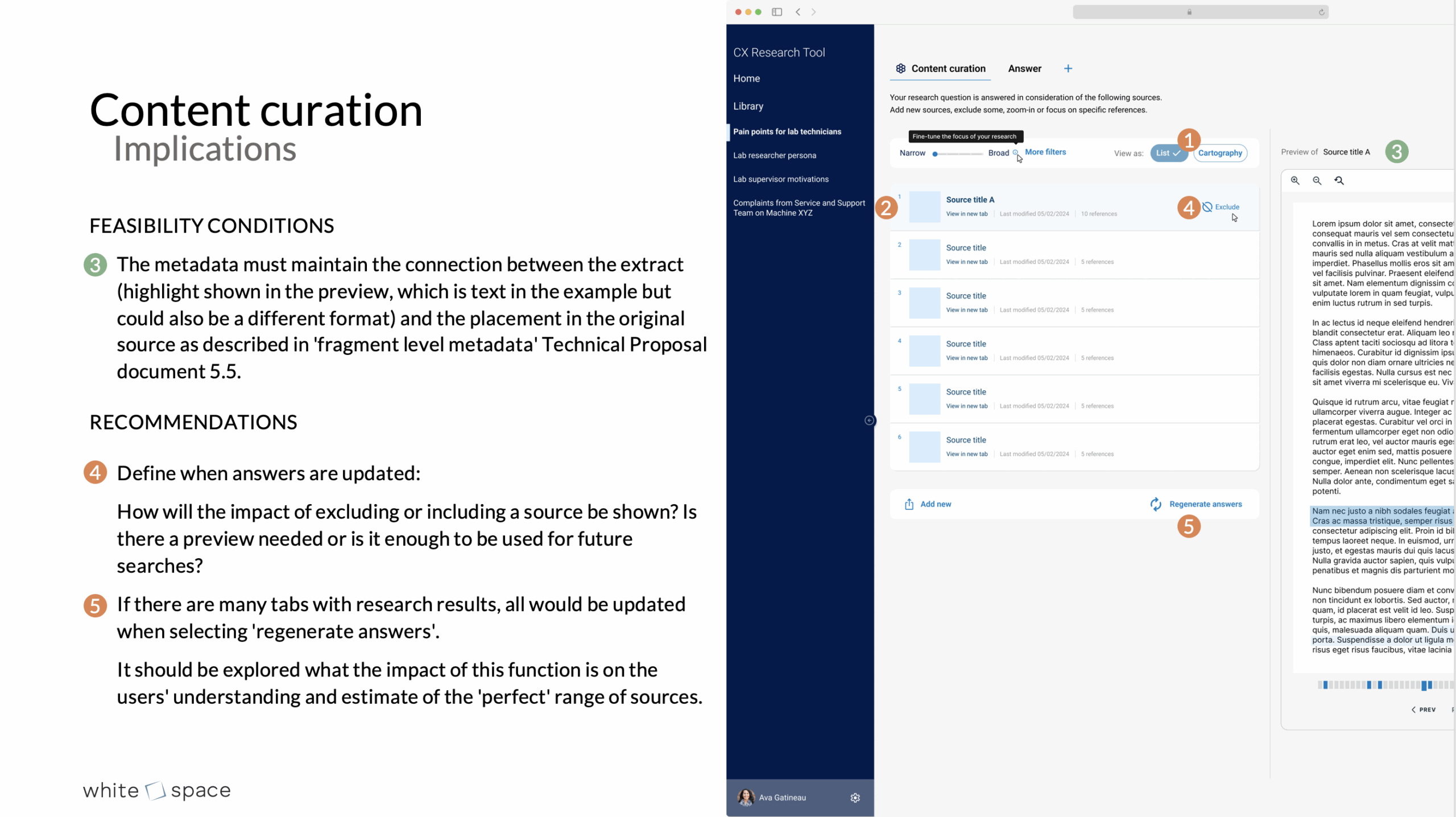 content curation technical feasibility annotations